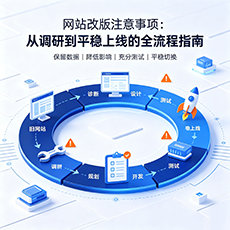 河池建站-网站改版注意事项：从调研到平稳上线的全流程指南