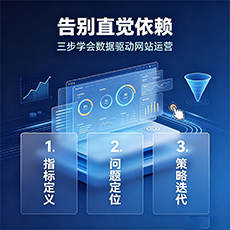 河池建站-告别直觉依赖：三步学会数据驱动网站运营